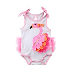 Cart - MyLoveHoney Baby Clothing Flamingo Swimsuit, Flamingo Flower, Jumpsuit Outfits, Effortless Outfit, Beach Wear Outfits, Body Suit Outfits, Romper Outfit, Sleeveless Bodysuit