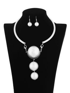 Exaggerated Imitation Pearl Party Jewelry Set | stylewe Pearl Party, Necklaces Jewelry, Elegant Party, Party Jewelry, Jewelry Party, Pendant Necklaces, Jewelry Set, Jewelry Sets, Necklaces