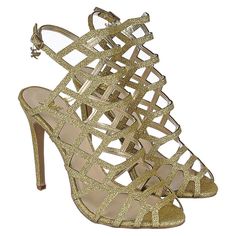 Trendy Strappy Evening Heels, Trendy Strappy Heels For Evening, Trendy Strapped Heels For Evening, Glamorous Strappy Sandals For Date Night, Chic Sandals For Club And Spring Season, Strappy Sandals For Spring Party, Spring Open Heel Club Heels, Strappy Heels For Spring Party, Spring Club Heels With Open Heel