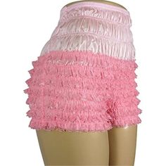 Pettipant N20 Women's Sexy High Waist Ruffled Petti pants-Pink malcomodes-biz.myshopify.com Stretch Ruffled Bloomers For Summer, Stretch Ruffle Bloomers For Summer, Ruffled Stretch Bloomers For Summer, Stretch Bloomers With Ruffles For Summer, Flirty Fitted Ruffle Shorts, Fitted Flirty Shorts With Ruffles, Flirty Fitted Shorts With Ruffles, Pink Ruffled Flirty Bottoms, Flirty Pink Ruffled Bottoms