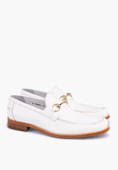 Sepol Ceremony Loafer is another essential for your special days and nighouts. White patent leather buckled loafer provides an eye-catching design. Patent Leather Upper Leather Lining Leather Outsole Fully Cushioned Insole Dress For Naming Ceremony, White Dress Shoes Men, Shoes Names, Buckle Loafers, White Dress Shoes, Naming Ceremony, Unique Fits, Shoe Horn, Leather Buckle