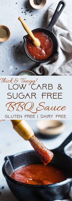 this low carb and sugar free sauce is so easy to make