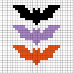 an image of a cross stitch pattern with the words happy halloween on it