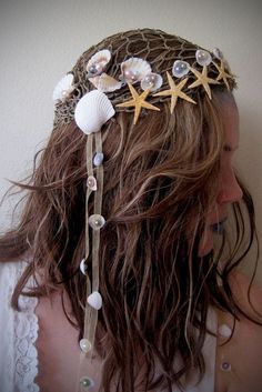 mermaid hair Mermaids Exist, Mermaid Headdress, Sea Costume, Mermaid Parade, Mermaid Life, Sea Witch, Fantasias Halloween