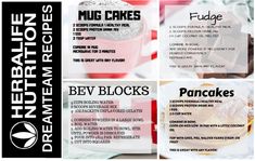 the menu for breakfast is shown in black and white