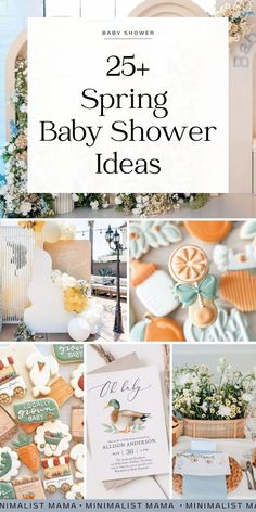 the 25 + spring baby shower ideas