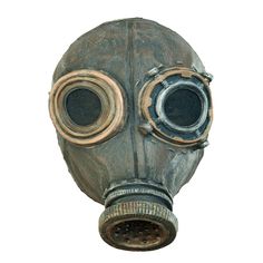 Latex Gas Mask by Ghoulish Productions, Painted Handmade, Urban Line For Halloween Costume, with Plastic Eye Glasses. Post Apocalyptic Outfit, Post Apocalyptic Clothing, Mask Face Paint, Apocalyptic Clothing, Eye Hole, Costume Contest, Gas Mask, Baby Powder, Halloween Masks