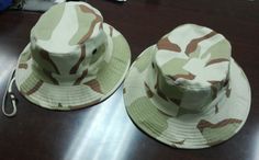 CUSTOM CAMO BUCKET HAT 1.Material:100%cotton; 2.Logo:with camo printing on hat; 3.with woven label on sweatband; 4.with eyelets on two sides; 5.with rope and leather patch underbrim; 6.sample time:5-7days; 7.lead time:21days; 8.getting latest price,please contact with us at any time via skype or email; Camo Bucket Hat, Panama Hat, Camo