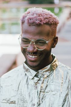 greeneuphorias: “Shahem @pettyblackboy​ by @greeneuphorias​ ” Whyyyyyy lord did I cut this Guy Pink Hair, Hair Styles Male, Pink Hair Guy, Curl Cut, Jheri Curl, Dyed Hair Men, Black Guy, Neon Hair, Men Hair Color