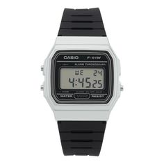 Men's CASIO F Series Student Sports Minimalistic Retro Small Watch Mens Black Digital F-91WM-7ADF Classic Black Digital Watch With 10atm Water Resistance, Classic Digital Watch With Stopwatch For Outdoor, Classic Outdoor Digital Watch With Stopwatch, Classic Black Digital Watch With Stopwatch, Classic Outdoor Watch With Stopwatch, Classic Black Watch With Stopwatch, Classic Black Watch Accessories With Stopwatch, Classic Black Sports Watch, Classic Sports Watch With Round Dial