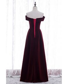 Buy velvet formal long elegant party dress off shoulder at affordable price online. Free shipping and pro custom service since 2009. Velvet Gown For Prom Season, Velvet Prom Gown For Prom Season, Off-shoulder Evening Dress For Banquet And Holiday, Prom Season Velvet Gown, Off-shoulder Evening Dress For Holiday Banquets, Velvet Floor-length Party Gown, Velvet Floor-length Evening Dress, Floor-length Velvet Dress For Banquet, Formal Velvet Dresses For Prom Season