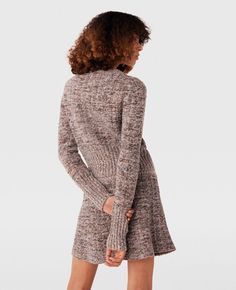 Ribbed Chunky Knit Cardigan-Grey-large Short Denim Skirt, Chunky Knit Cardigan, Knitwear Dress, Vegan Fashion, Back Women, Skirted Swimwear, Espadrilles Wedges, Chunky Knit, Winter Collection