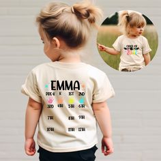 Class Of 2037 Handprint Toddler & Youth Shirt, Custom Any Year Grow With Me Shirt, 2037 Graduation Kids Shirt, First Day of School Gift,R381 ♥️ WELCOME ♥️ Looking for super soft, comfy, and high-quality clothes for your special days or loved ones? You've come to the right place! We absolutely love what we do and are dedicated to making your shopping experience just perfect. If you have any questions about our products, don't hesitate to reach out. We're here to help and will get back to you as s First Day Of School Gift, Youth Shirt, School Gift, School Gifts, First Day Of School, First Day, Quality Clothing, Kids Shirts, Labour Day