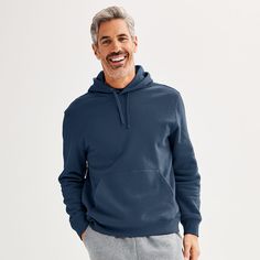 Whether your running at the gym or chilling post-work out, this Men's Tek Gear® Ultra Soft Fleece Hoodie will keep you warm and stylish. Click on this MEN'S GUIDE to find the perfect fit and more! Whether your running at the gym or chilling post-work out, this Men's Tek Gear® Ultra Soft Fleece Hoodie will keep you warm and stylish. Click on this MEN'S GUIDE to find the perfect fit and more! TECHNOLOGIES & FEATURES Attached hood Long sleeves Kangaroo pocketFIT & SIZING 28-in. from shoulder to hem Functional Fleece Hoodie With Kangaroo Pocket, Hooded Fleece Sweats For Gym, Casual Moisture-wicking Fleece Hoodie, Solid Color Hoodie For Gym In Winter, Fleece Hoodie For Workout During Sports Season, Winter Jogging Fleece Hoodie, Winter Fleece Hoodie For Jogging, Winter Sports Moisture-wicking Sweats, Moisture-wicking Sweats For Winter Sports