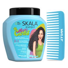 PRICES MAY VARY. Deep Nourishment: SKALA's Mais Cachos 2 IN 1 Conditioning Treatment Cream and Cream To Comb is enriched with a potent blend of natural ingredients that deeply nourish and revitalize your curls. It infuses your hair with essential nutrients, promoting healthier and stronger strands. Includes a free comb color may vary. 2 IN 1 Formula: This unique product combines two essential hair care steps into one convenient package. It functions as a conditioning treatment cream and a cream Hair Care Steps, Comb For Curly Hair, Curl Definition, Curl Cream, Curl Pattern, Defined Curls, Frizz Control, Essential Nutrients, Hair Cream