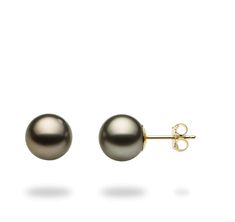 Black Genuine Pearl 14K Solid Gold Earrings Studs - BEYOND Stud Design, Black Stud Earrings, Solid Gold Earrings, Gold Stud Earrings, Earrings Studs, Gold Stud, Gold Earrings Studs, Gold Studs, Timeless Beauty