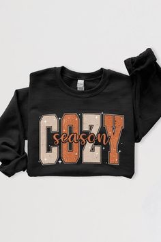 Cozy Season Graphic Fleece Sweatshirts.Unisex Crew Neck Long Sleeve Sweaters Knits.Crafted from premium materials, tailored to your lifestyle, ensuring a comfortable fit for any occasion.Family Group Uniforms Birthday Party Gift Concert Festival Events.High Quality Direct To Film Printed Graphic Design.50%COTTON,50%POLYESTERNICARAGUAMade In: Nicaragua Winter Leisure Sweater With Graphic Print, Winter Graphic Print Sweater For Leisure, Graphic Print Sweater For Leisure In Winter, Casual Fleece T-shirt For Fall, Winter Graphic Print Comfortable Sweatshirt, Winter Graphic Print Sweatshirt, Comfortable Graphic Print Winter Sweatshirt, Cozy Fit Sweater With Letter Print For Loungewear, Cozy Letter Print Sweater For Loungewear