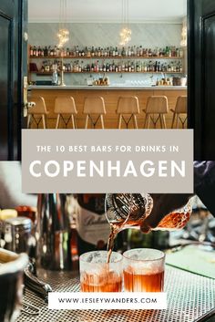 the best bars for drinks in copenhagen