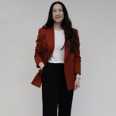 Ami Blazer In Red. Featuring A Wide Peak Neck, Front-Right Chest Pocket, Side Pockets, And Long Sleeves. Gently Worn, Good Condition. Label Is A Men's Eu 48, Fits Like A L. **Model Is 5'6. Wears A M/L Tailored Red Blazer For Office Wear, Elegant Red Outerwear For Office, Red Long Sleeve Semi-formal Outerwear, Red Semi-formal Long Sleeve Outerwear, Red Business Casual Outerwear For Spring, Red Blazer For Office Wear In Fall, Red Semi-formal Outerwear, Red Fall Office Wear Blazer, Classic Red Blazer For Office Wear