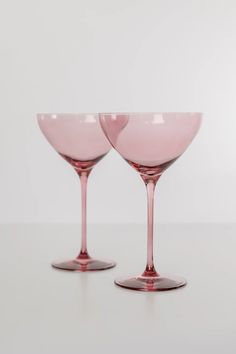 Pair of Rose Martini Glasses Coffee Table Books Decor, Coffee Table Candles, Entertaining At Home, Headband Jewelry, Coffee Candle, Glass Cakes, Martini Glasses, Book Decor, Martini Glass