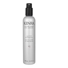 Kenra Volume Spray Non Aerosol 25 is a super hold finishing spray that provides exceptional hold and volume with high humidity resistance. This 10.1 oz non-aerosol spray is designed to deliver a flake-free, fast-drying finish, making it ideal for all hair types. Whether you need to maintain a complex style or simply add volume and control, this versatile spray ensures long-lasting results without any sticky residue. Perfect for both everyday styling and special occasions, Kenra Volume Spray Non Moisturizing Hair Mask, Volume Spray, Limp Hair, Aerosol Spray, Finishing Spray, Dry Damaged Hair, Coily Hair, Frizz Control, Moisturize Hair