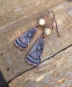 Copper Earrings, Bohemian Earrings, Boho Dangle Earrings, Agate Stone – Rustica Jewelry Long Stone Necklace, Earthy Jewelry, Oval Stud Earrings, Agate Earrings, Earrings Bohemian, Red Earrings, Bohemian Earrings, Crazy Lace Agate, Copper Pendants