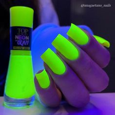 Neon Yellow And Purple Nails, Dog Sketch, Pointed Nails, Glass Nails, Nail Games