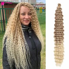 Hair Style(Texture):Deep Twist Crochet Braids Hair Length:22inch,28inchHair Material:100% Low Temperature FiberHair Colors:1B,4#,27#,30#,T27,T30,T530.613#,27-613Net Weight:22inch,83g/pack;28inch,120g/packAttension:Usually 5-6 packs for a head, If you need more Abundance effect,please choose more. Freetress Deep Twist Crochet, Deep Twist Crochet Braids, Freetress Deep Twist, Hair Expo, Water Wave Crochet, Ombre Crochet, Synthetic Braids, Trendy Bodysuits, Trendy Maternity Outfits