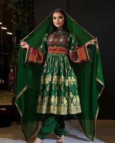 Afghan Girl Dress DM To Order Whats App +92 319 5340491 Shipping worldwide . . . . . . . . #viral #explore #new #afghan #afghanculture #afghanwedding Ethnic Dresses, Dress Outer, Wedding Henna, Henna Party