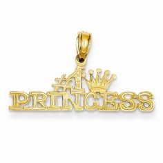 Metal: 14k Yellow GoldLength:15 mmWidth:25 mmFinish: PolishedFree U.S. Shipping for orders over $99 Protected by our 30-Day Risk Free Returns! Princess Charming, Necklace Women, Gold Cross, Say You, Gold Style, Gold Material, Charm Pendant, Father's Day, Gold Bracelet