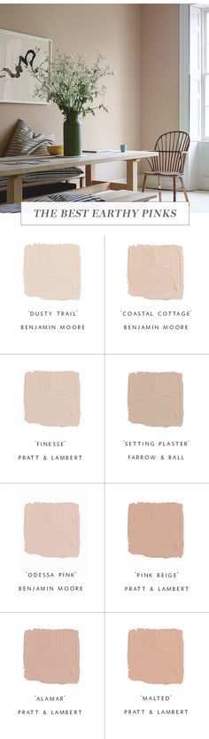 the best neutral paint colors to use in your home decorating project, including beiges and