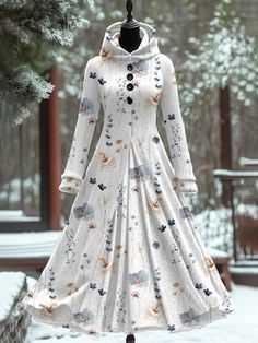 Casual Midi Dress, Floral Art Print, T Shirt Flowers, Vintage Coats, Midi Dress Style, Midi Dress Casual, Trends 2024, Sleeve Maxi Dress, Cardigan Top