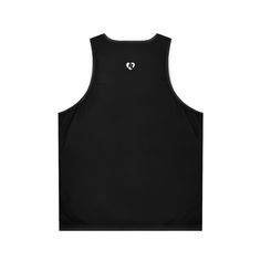 Made with 100% polyester, this unisex tank top keeps things laidback and breezy thanks to its regular fit. While the fabric is a lightweight polyester, it has a soft cotton hand-feel making it incredibly soft to the touch and highly breathable. .: Material: 100% recycled polyester.: Lightweight material (5.60 oz/yd² (190 g/m²)).: Sewn in size and care label.: Regular fit.: Seam thread color automatically matched to design Casual Racerback Tank Top For Streetwear, Black Gym Vest For Summer, Black Sleeveless Nylon Activewear, Black Summer Gym Vest, Black Sleeveless Athleisure Vest, Sporty Crew Neck Tank Top For Streetwear, Black Crew Neck Workout Vest, Black Crew Neck Vest For Workout, Black Training Vest