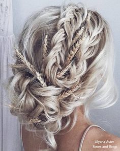 Romantic Wedding Hair, Wedding Hair Inspiration, Wedding Hairstyles Updo, Wedding Hairstyles For Long Hair, Wedding Hair And Makeup, Bride Hairstyles, Hair Dos, Bridesmaid Hair, Hair Updos