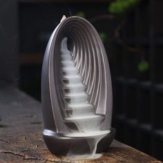 Inspired by the glorious image of the stairway to Valhalla, we designed this incense burner to be a unique piece for those who want to connect with the old spirits in a different way. Details Comes with 20 incense cones. Height: 6.69" (17 cm) Length: 3.86" (9.8 cm) Width: 3.15" (8 cm) Weight: 370 g. Sala Yoga, Waterfall Incense Burner, Waterfall Incense, Backflow Incense Burner, Incense Burner Holder, Didgeridoo, Backflow Incense, Waterfall Design, Waterfall Fountain