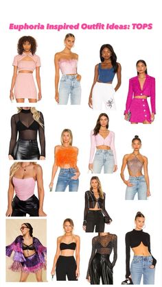 Euphoria Core Outfits, Euphoria Party Outfits Inspired, Metallic Outfits Women, Euphoria Themed Outfits, Euphoria Outfits Inspired, Euphoria Looks Outfit, Euphoria Party Outfits, Euphoria Aesthetic Outfits, Euphoria Themed Party Outfits