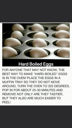 an image of eggs being made in the oven with facebook's message to them