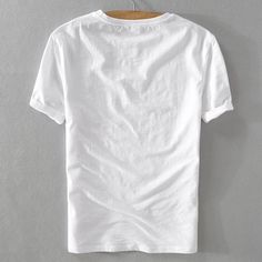 Contemporary Cartoon Linen T-Shirt V-baagr.myshopify.com-T-shirt-BOJONI Basic White Summer Shirt, White Casual Short Sleeve T-shirt, White Short Sleeve Casual T-shirt, White Cotton Short Sleeve Shirt, Basic White Cotton Shirt, White Cotton Casual T-shirt, Kingsman Style, Embroidery Tshirt, Linen Tshirts