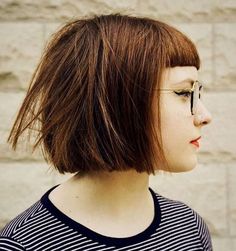 Dunner Wordend Haar, Asymmetrical Bob Haircuts, Stacked Bob Haircut, Wavy Bob Hairstyles