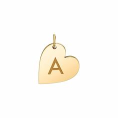 Tell us what initial you want under 'Special Instructions' at checkout!
This 14k grand initial heart charm with a mirror finish is a classic charm that can be worn every day and for all occasions and still make a statement. Wear your initial or the initial of one you love.

Charm measures 16mm
All personalized, initial and custom pieces are non-refundable
Sustainable
100% Recycled Gold
Handcrafted in Los Angeles Boyfriend Initials, Floating Diamond Ring, Personalized Gold Jewelry, Initial Letter Necklace, Heart Letter, Gold Letter Necklace, Rose Gold Charms, Engraved Initials, Gold Gifts