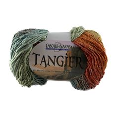 a ball of yarn with the word tangur written on it