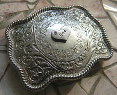 Dad Belt Buckle Men's Silver Belt Buckle Fathers by StepOriginals Western Wedding Party, Father Of Bride, Dj Gifts, Custom Belt Buckles, Kids Belt, Silver Belt Buckle, Custom Belt, Silver Belt, Gift For Father