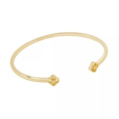 Kendra Scott Iris 14k Gold Over Brass Cuff Bracelet - Gold : Target Kendra Bracelet, Bracelet Aesthetic, Stacked Bracelets, Kendra Scott Bracelet, Wrist Stacks, Brass Cuff Bracelet, Target Gifts, Brass Cuff, Gold Bracelet Cuff