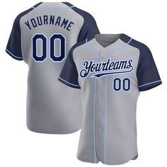 a baseball jersey with the name and number on it that says, yourname's