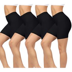 PRICES MAY VARY. 90% Nylon, 10% Spandex Imported Elastic closure Machine Wash SHAPERWEAR PANTY: This women shaperwear panties is made of 92% nylon,7%Spandex 1%other fiber. SLIP SHORTS FOR UNDER DRESSES: This spandex slip shorts is perfect for layering underneath dresses, jeans, tunics, a skirt (T-shirt skirt, pencil skirt, tennis skirts etc) to help prevent sweaty thigh, keep you cool&dry. SMOOTH SEAMLESS SLIP SHORTS: Seamless panties help avoid underwear lines and offer smooth line-free look un Boxer Briefs For Women, Shorts For Under Dresses, Seamless Panties, Skirt Tennis, T Shirt Skirt, Slip Shorts, Skirt Pencil, Boy Shorts Panties, Bra And Brief Sets