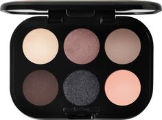 MAC Cosmetics Connect in Color 6-Pan Eyeshadow Palette | Nordstrom Mac Palette, Burgundy Eyeshadow, Blush Mac, Mac Eyeshadow Palette, Mac Eye Shadow, Arch Brows, Mac Eyes, Glamour Vintage, Fill In Brows