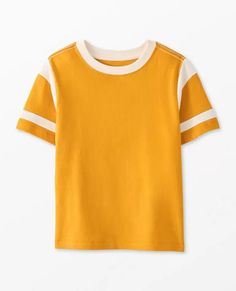 Jersey T-Shirt | Hanna Andersson Boys Clothes, Hanna Andersson, The Field, Comfy Outfits, Jersey T Shirt, Fashion Tees, Boy's Clothing, Boy Outfits, Color Blocking