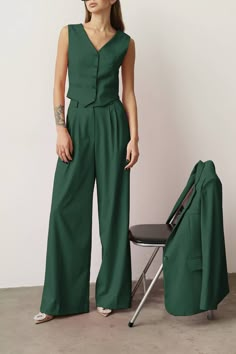 This Womens Vests item by HEYMIMISISTERS has 22 favorites from Etsy shoppers. Ships from United States. Listed on 16 Apr, 2024 Suit Wedding Guest, Green Pantsuit, Green Suit Women, Outfit Formal Mujer, Wedding Guest Fits, Wedding Guest Suits, Bridesmaid Suits, Suit Green, Prom Suit