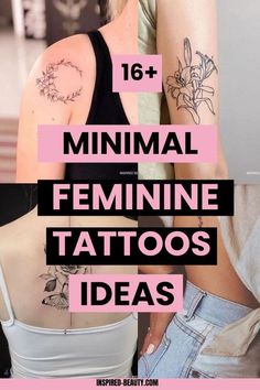 Looking for elegant and trendy tattoo ideas? From beautiful butterfly tattoos to intricate mandala designs, these tattoos are perfect for women who love creative and stylish art. Explore meaningful placements like wrists, ankles, or collarbones and find the design that suits your vibe! #tattoosforwomen #trendyink #delicatetattoos #tattootrends #femalestyle #tattooideas #femaletattoos #minimalisttattoos #floraltattoos #tattooinspiration Minimal Feminine Tattoo, Tattoo Ideas Female Dainty, Feminine Empowerment Tattoos, Female Line Art Tattoo, Fine Line Women Tattoo, Independent Women Tattoos, Minimal Feminism Tattoo, Feminism Tattoos For Women, Womanhood Tattoo