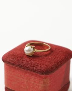 14k Gold Size: Approx. 6 Timeless Pearl Ring With Prong Setting For Formal Occasions, Timeless Formal Pearl Ring With Prong Setting, Timeless Domed Wedding Rings, Timeless Round 14k Gold Pearl Ring, Timeless 14k Gold Round Band Pearl Ring, 14k Gold Timeless Pearl Ring With Round Band, Timeless 14k Gold Pearl Ring, Domed White Gold Wedding Jewelry, White Gold Domed Wedding Jewelry